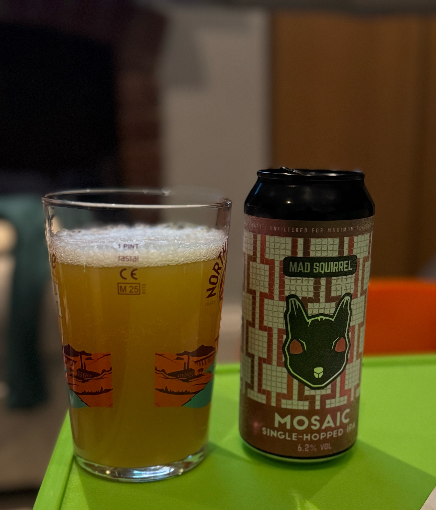 Mad Squirrel Mosaic, Boxted Farm