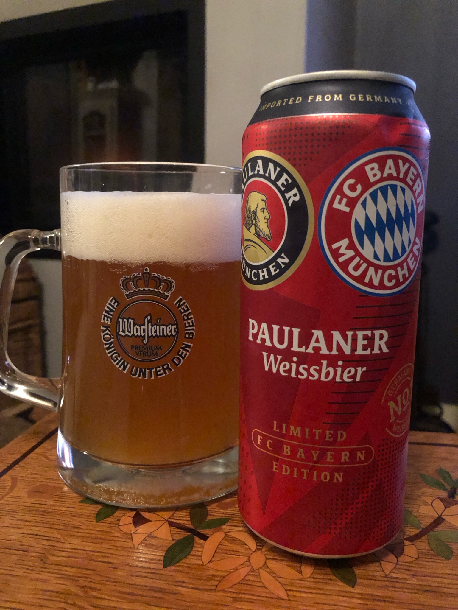 Paulaner Weissbier FC Bayern, Germany