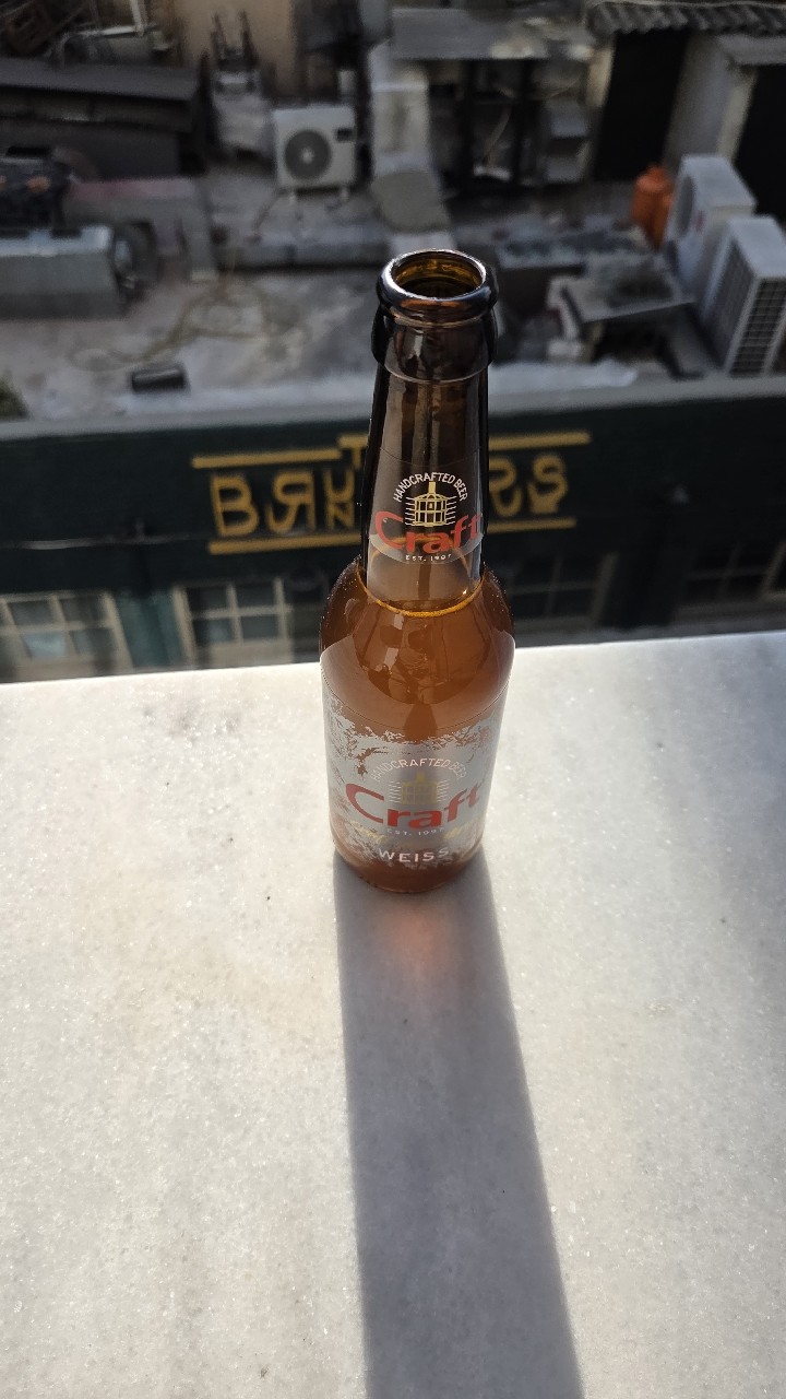 Craft Athens Weiss, Haskos Craft Beer Athens Microbrewery