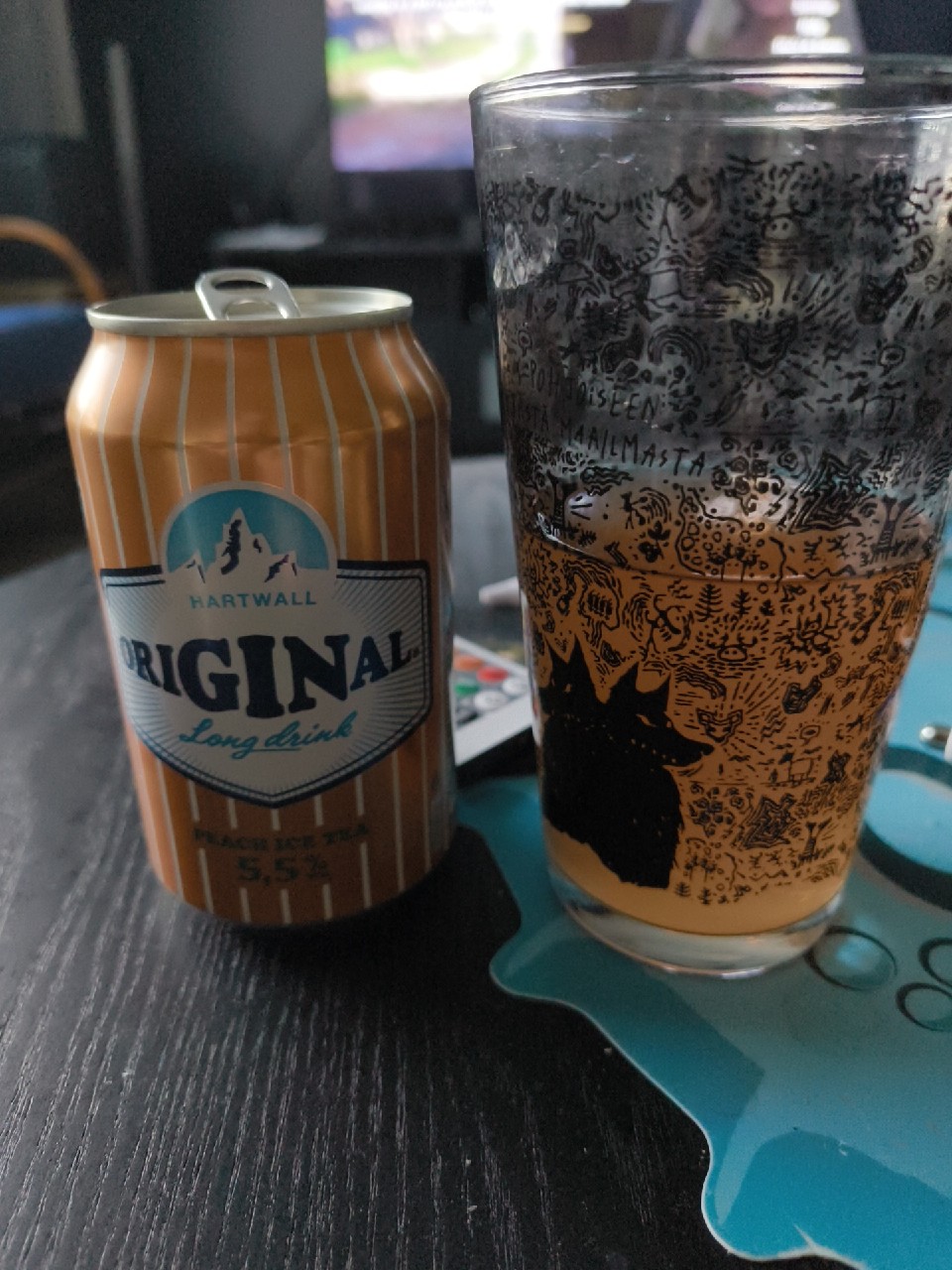 Original Long Drink Peach Ice Tea, Finland
