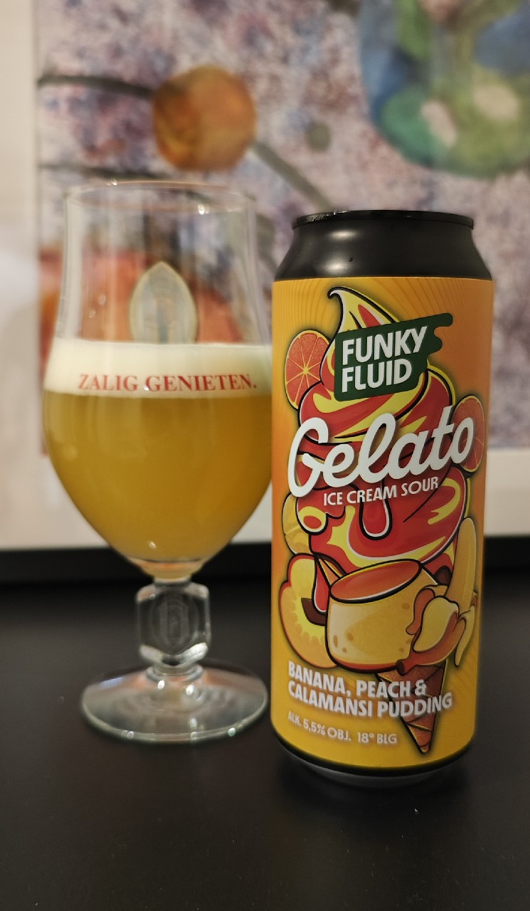 Gelato: Banana, Peach & Calamansi Pudding, Poland