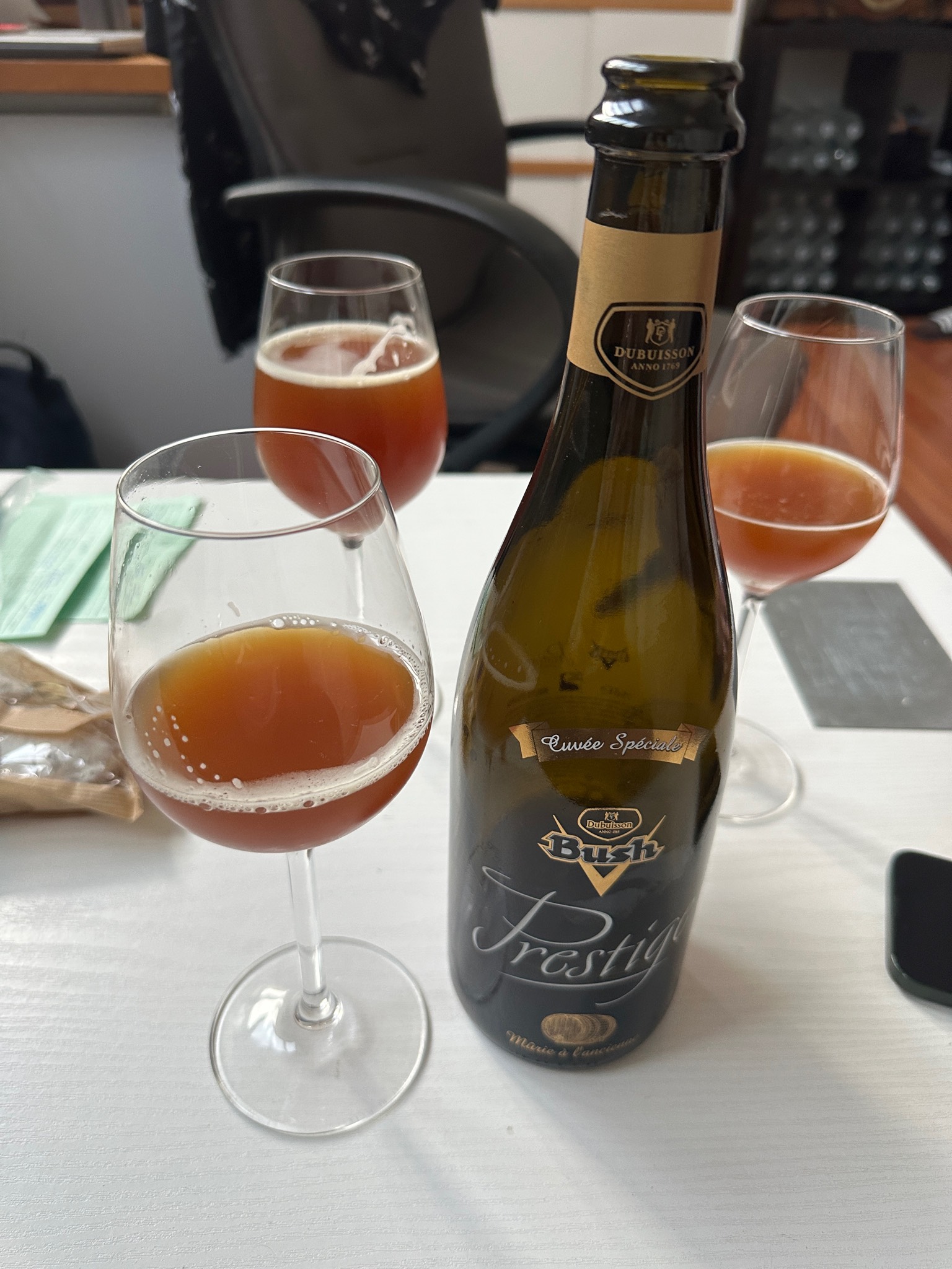 Bush Prestige, Belgium