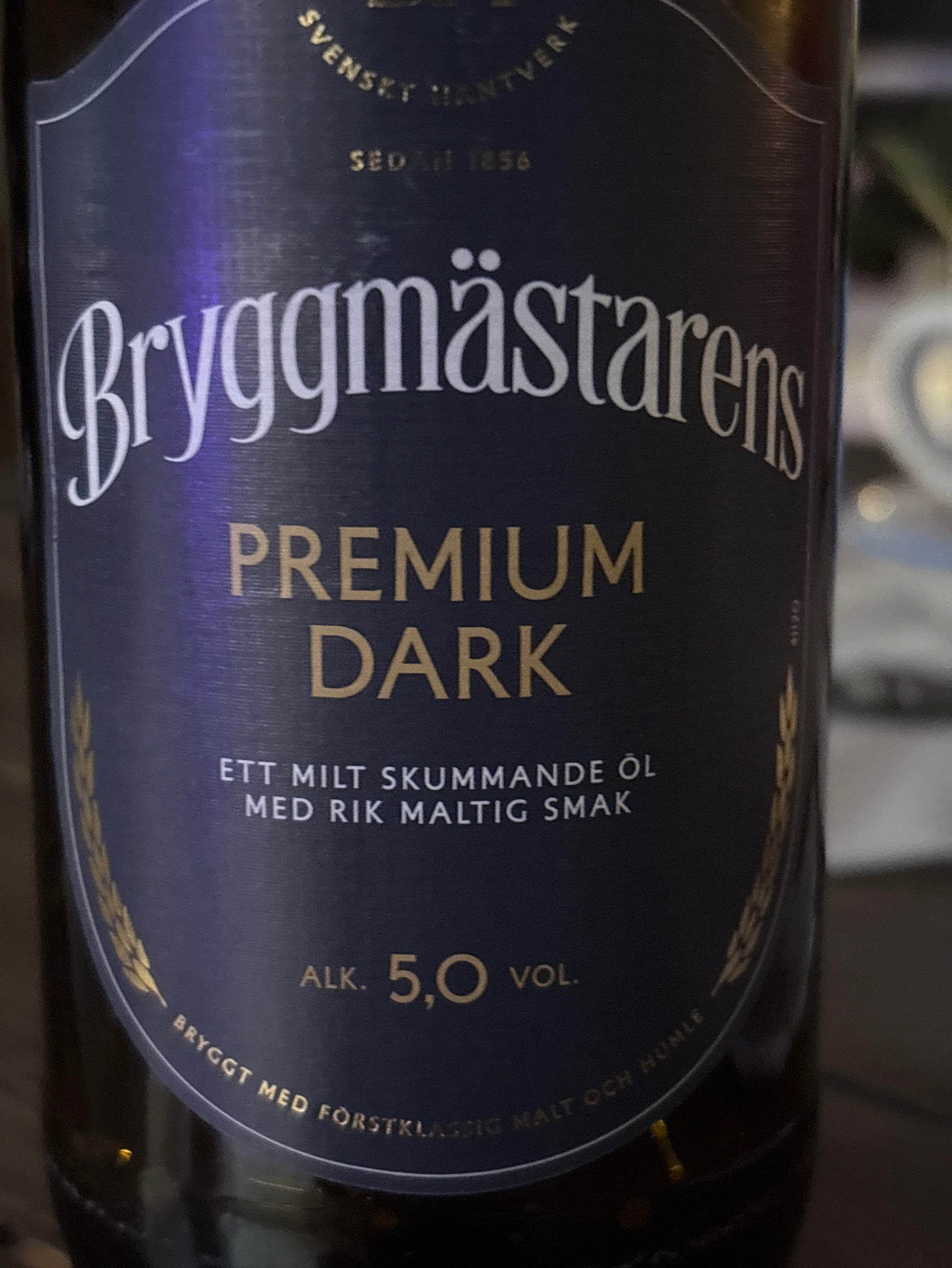 Bryggmästarens Premium Dark, Sweden