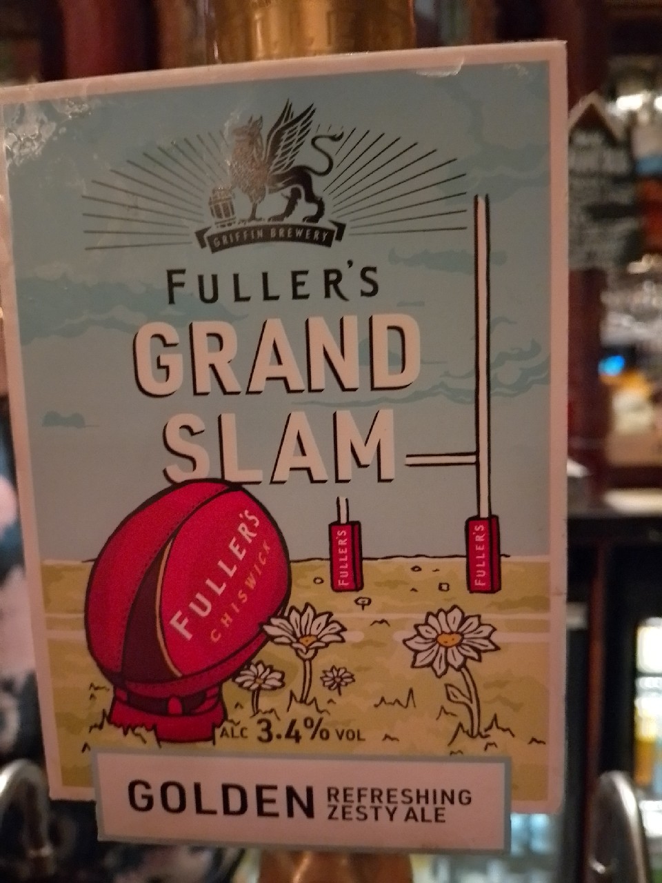 Grand Slam, Fuller's Griffin Brewery (Asahi Breweries)