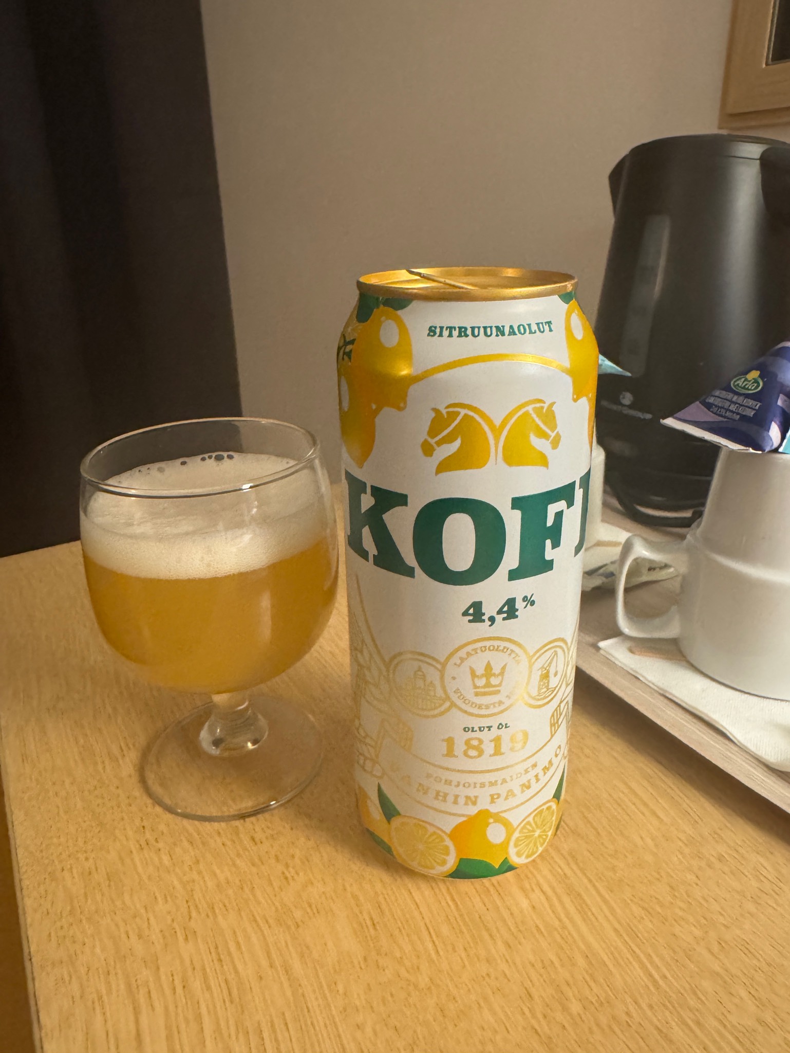 KOFF Sitruunaolut, Finland