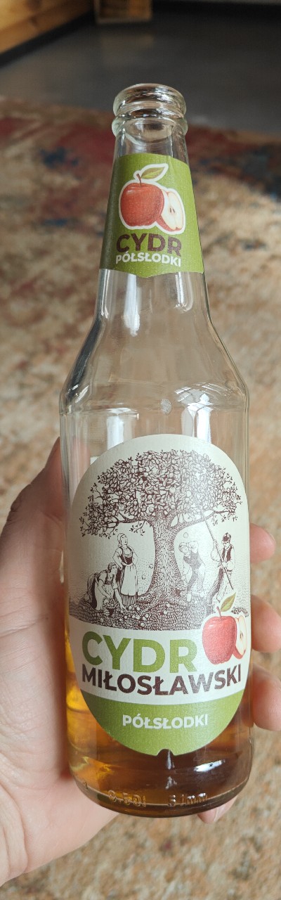 Cydr Miłosławski Półsłodki, Browar Fortuna