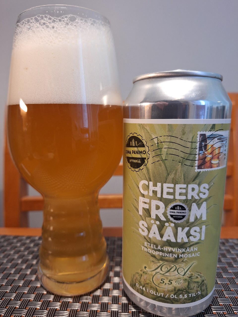 Cheers From Sääksi 5,5%, Hyvinkään Oma Panimo