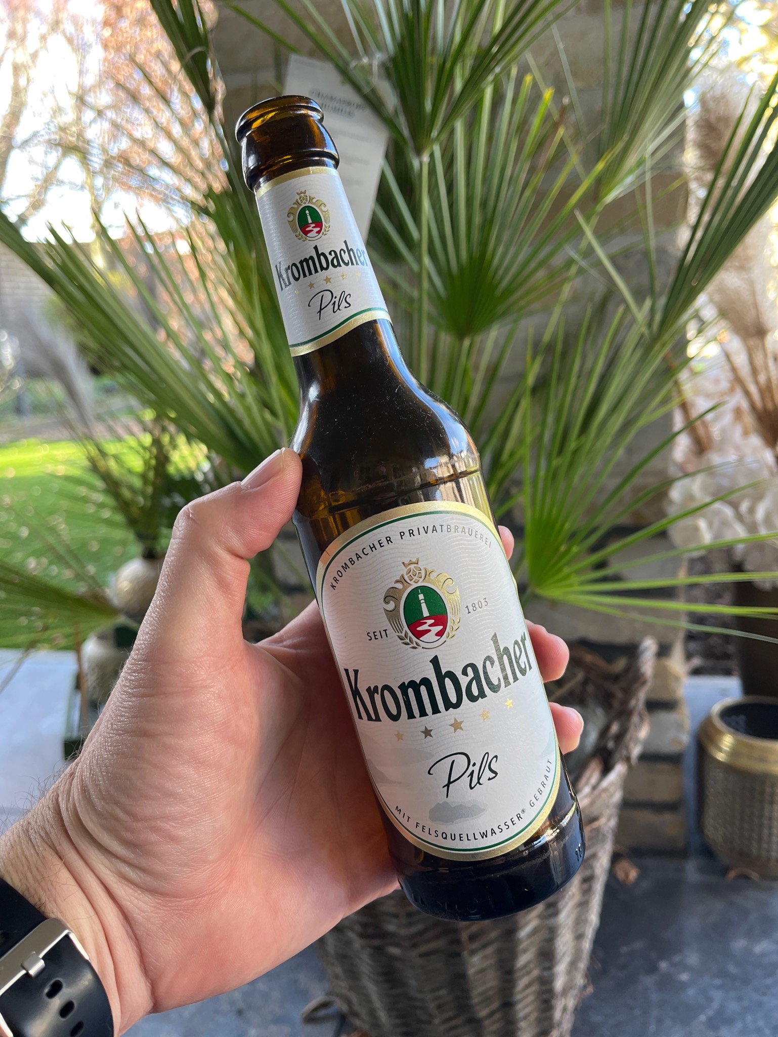 Krombacher Pils, Krombacher Brauerei