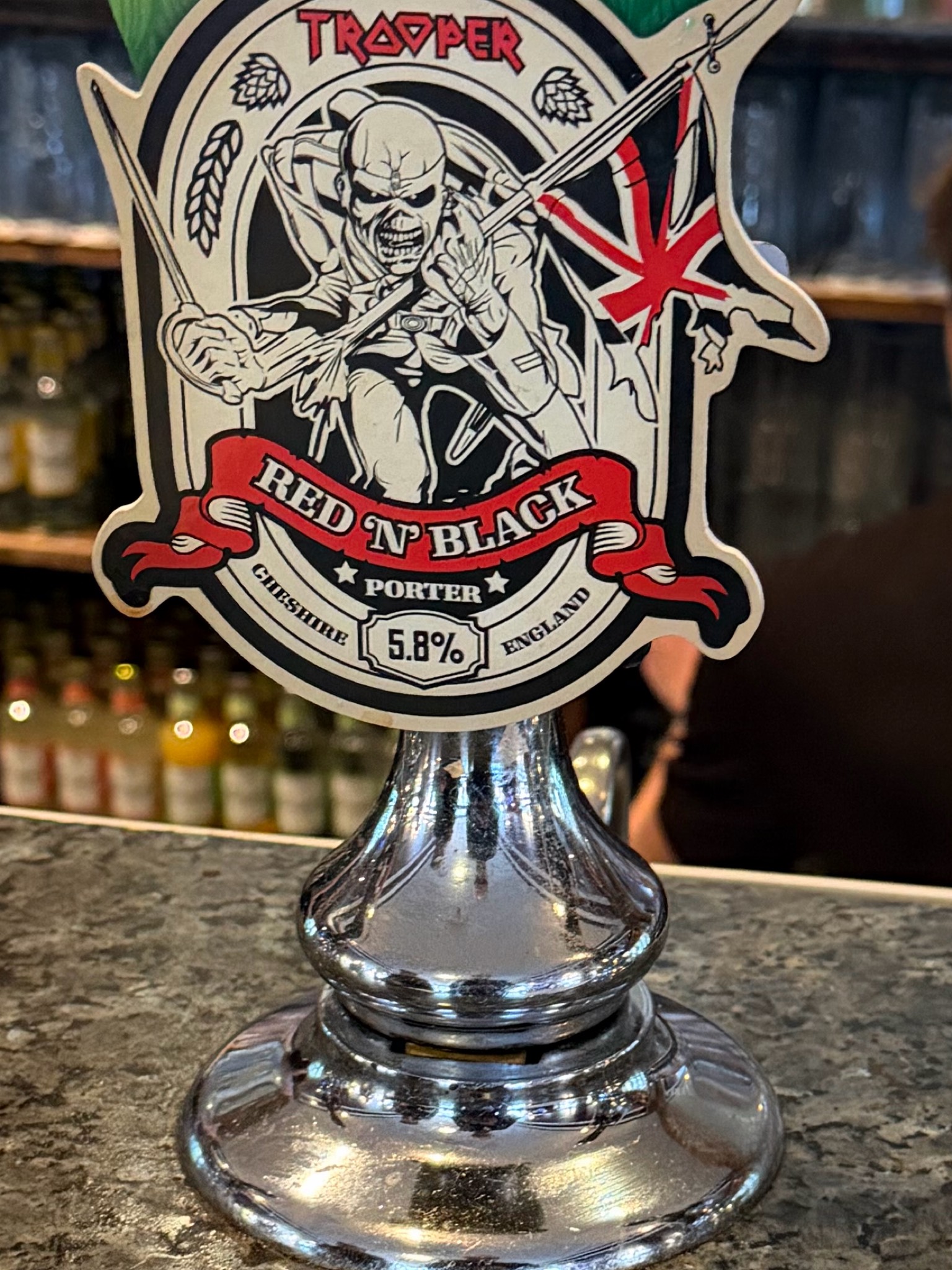 Trooper Red 'N 'Black, Robinsons Brewery