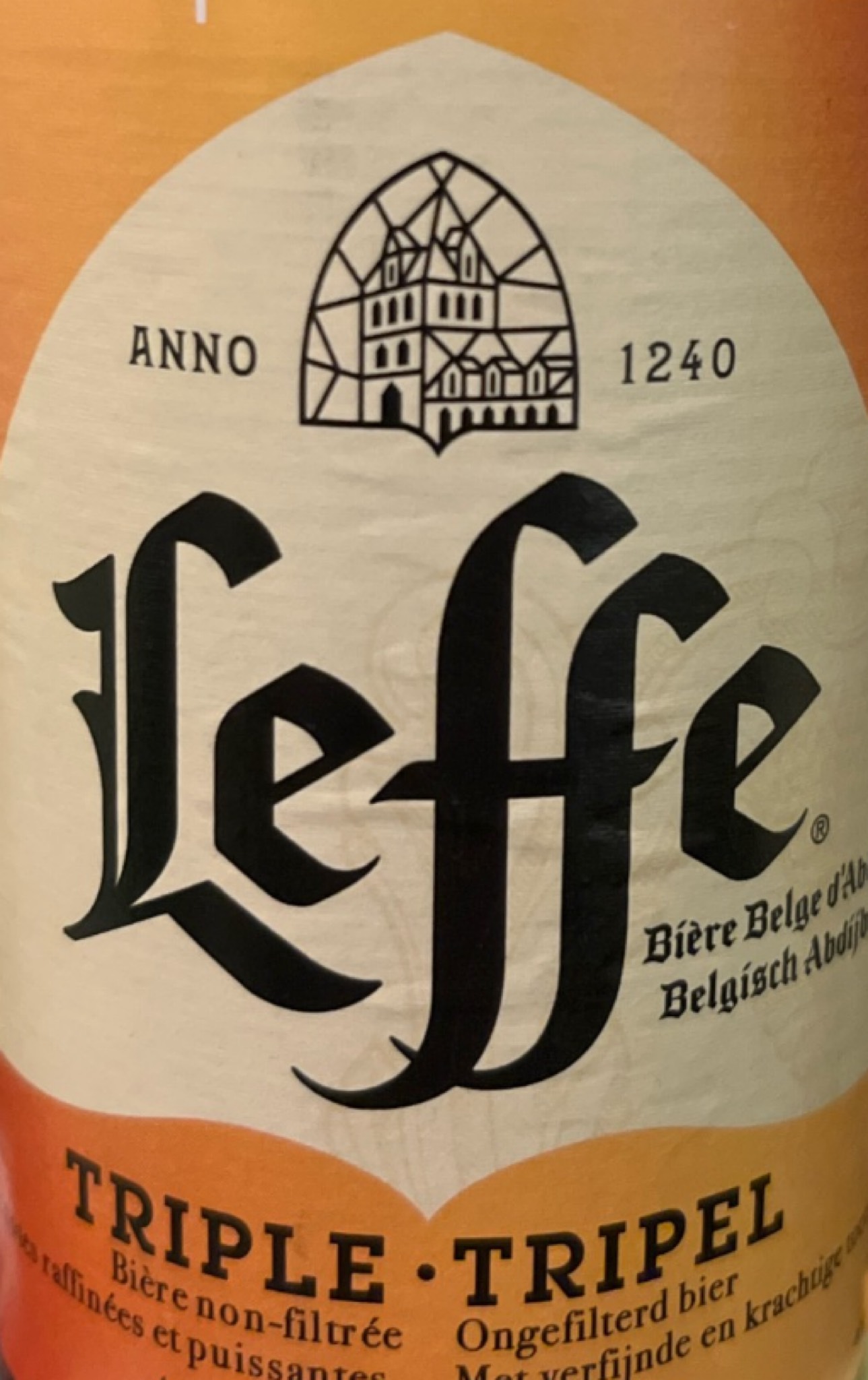 Leffe Triple | Tripel, Abbaye de Leffe (AB InBev)