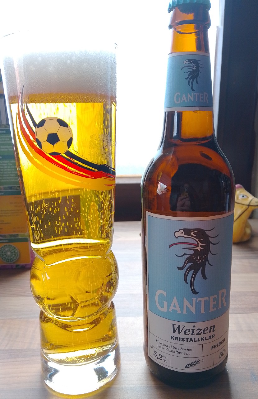 Ganter Weizen Kristallklar, Brauerei Ganter