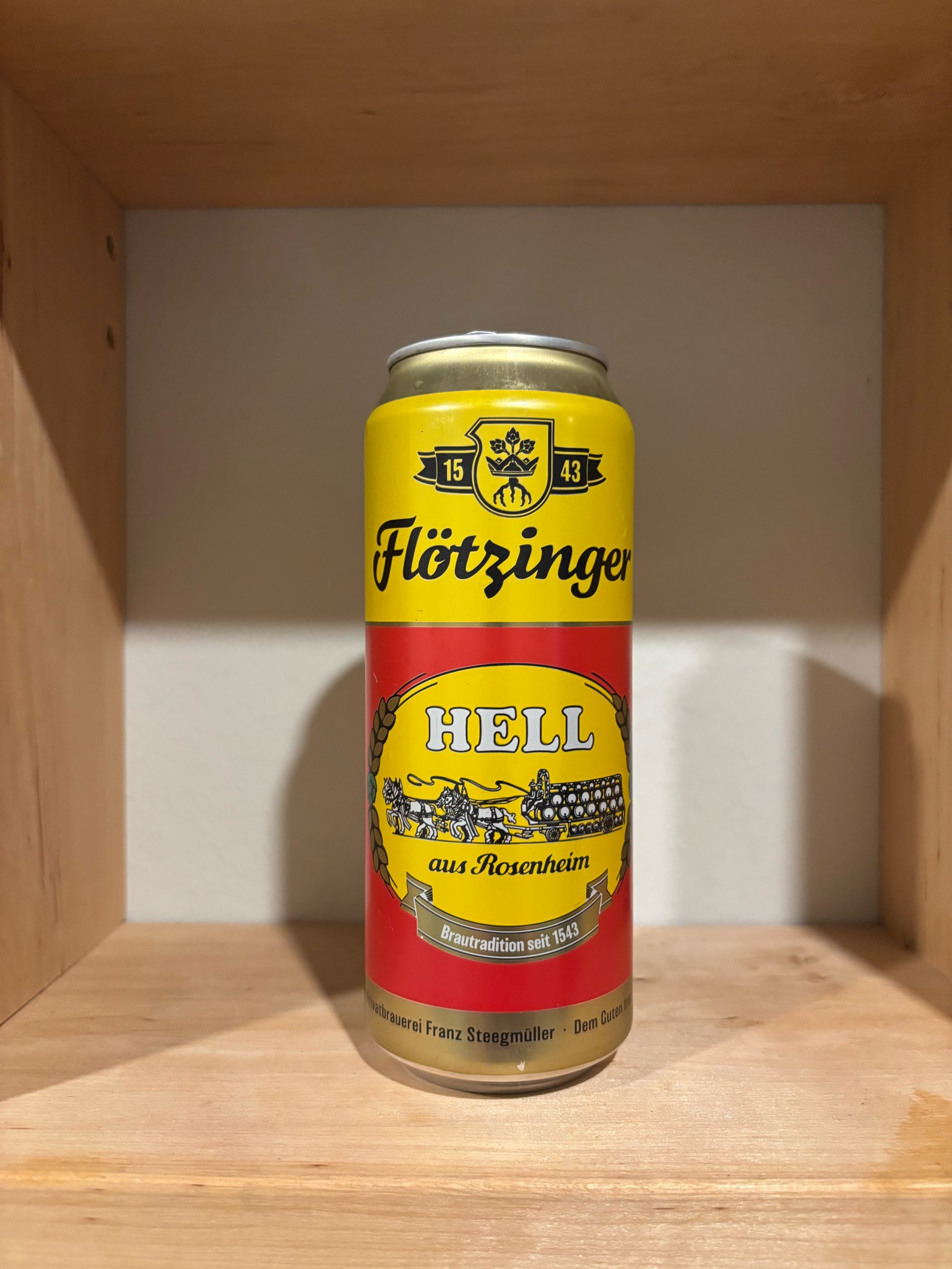 Flötzinger Hell, Flötzinger Brauerei Franz Steegmüller GmbH & Co. KG