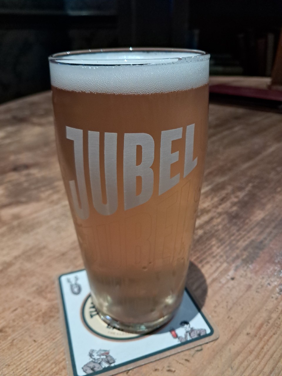 Jubel peach lager, Jubel Beer