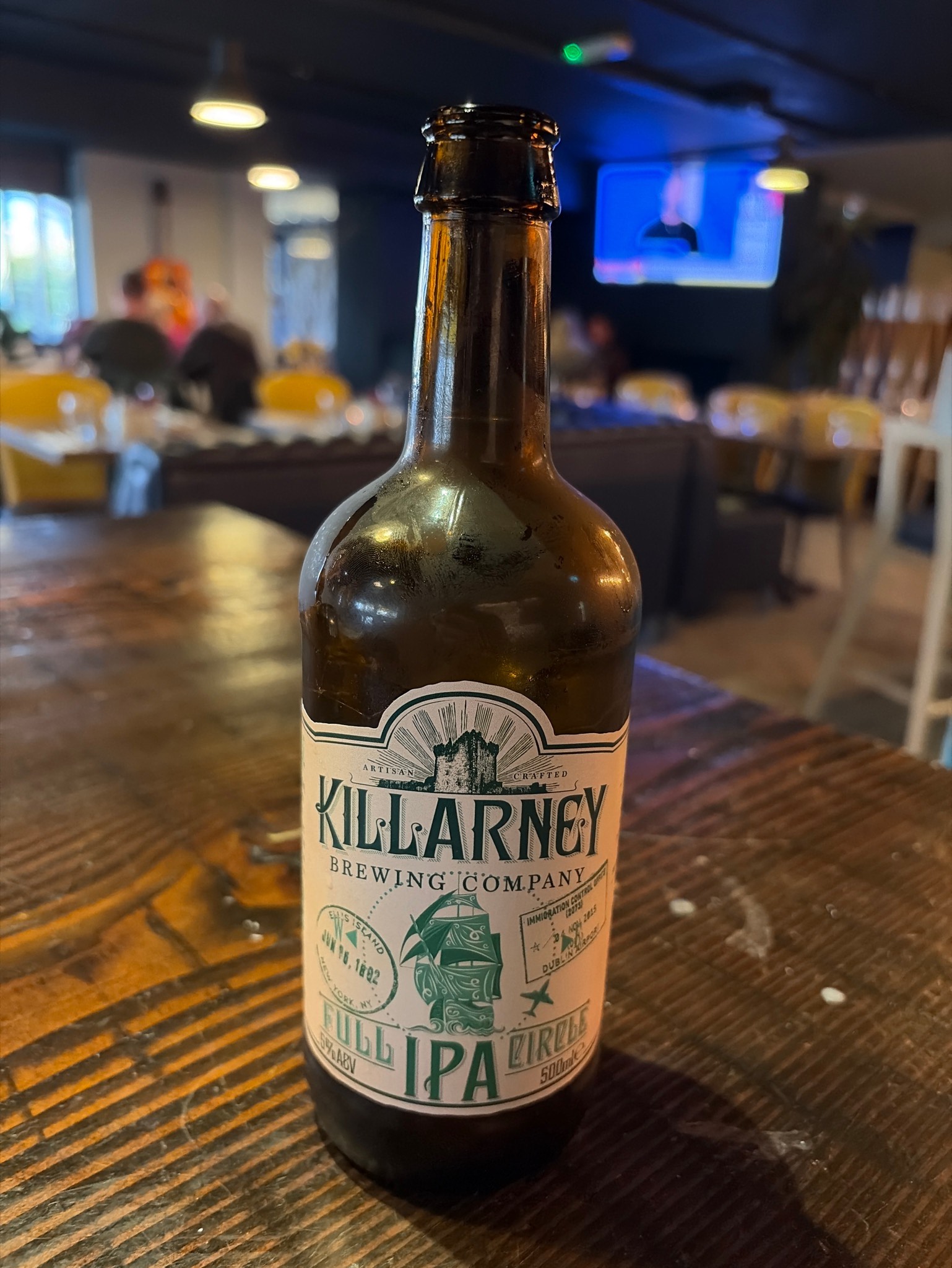 Full Circle IPA, Ireland