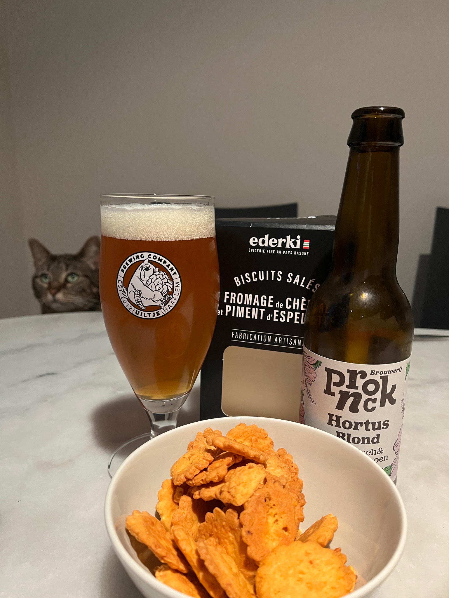 Pronck hortus blond, Pronck