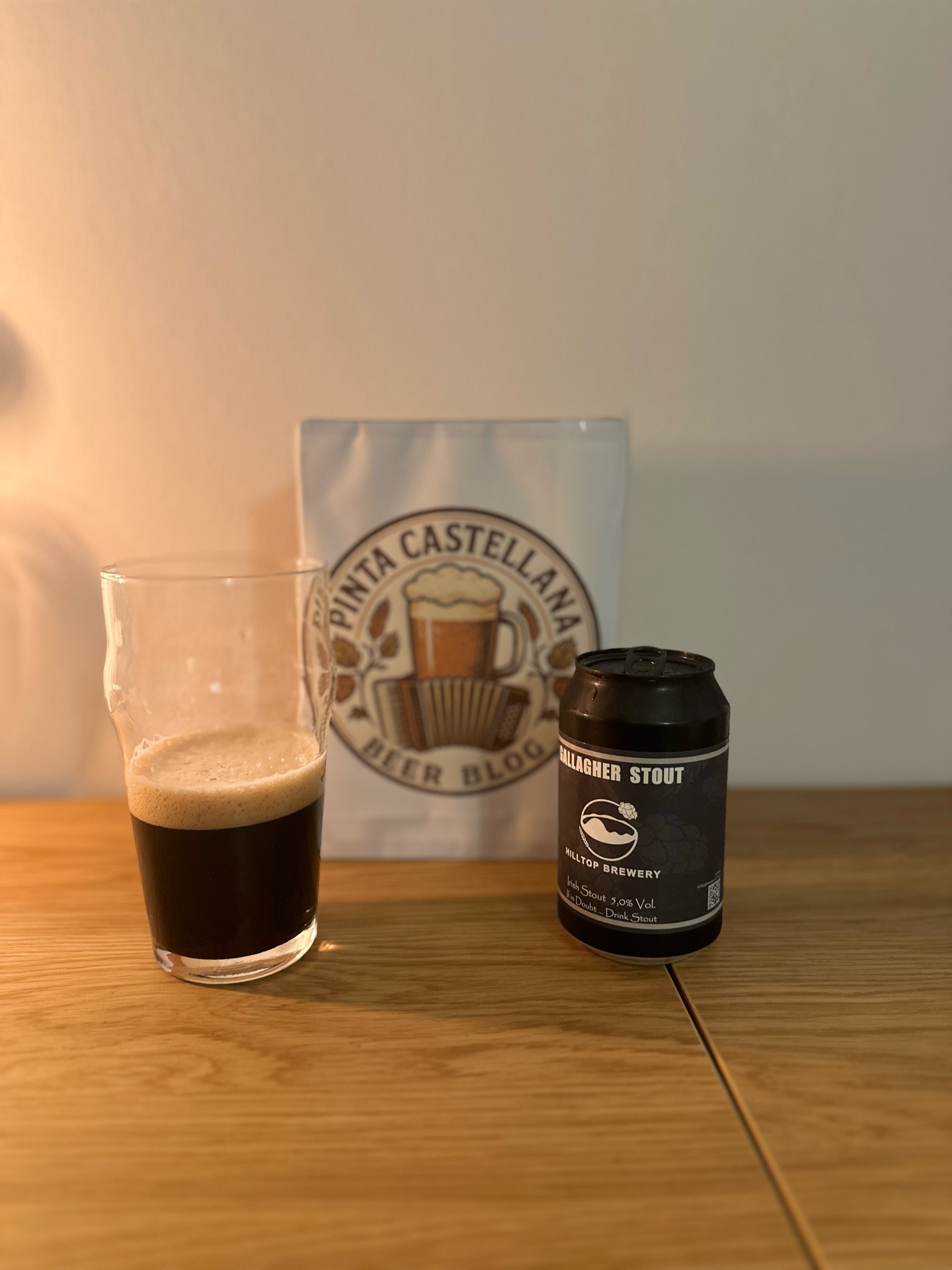 Hilltop Gallagher Stout, Hilltop Brewery (Lazio)