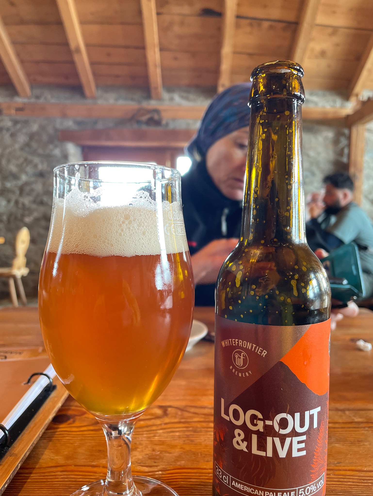 Log-Out & Live, White Frontier Brewery