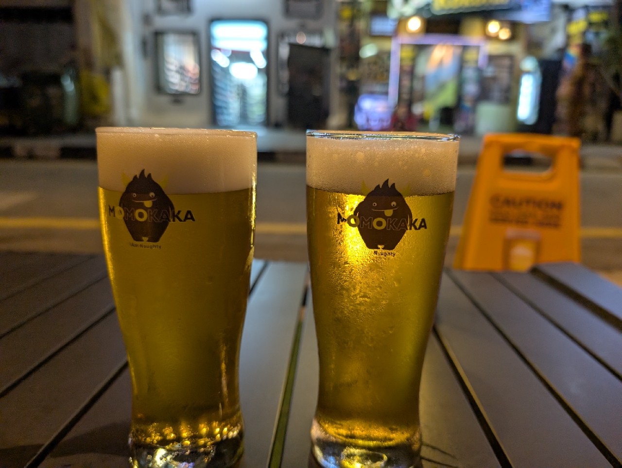 Momo Pandan Lager, Momokaka