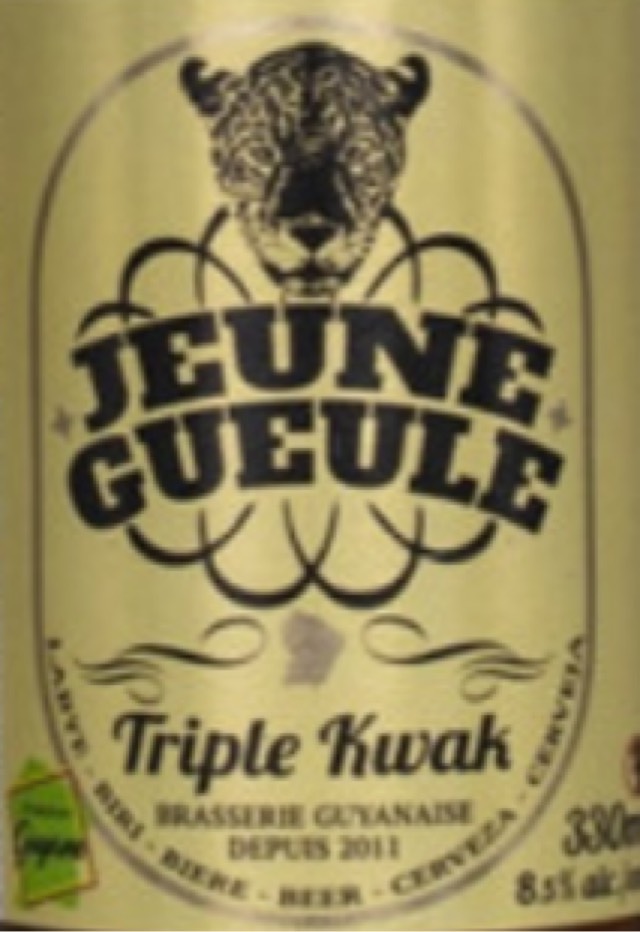 Triple Kwak, Brasserie Guyanaise - Jeune Gueule