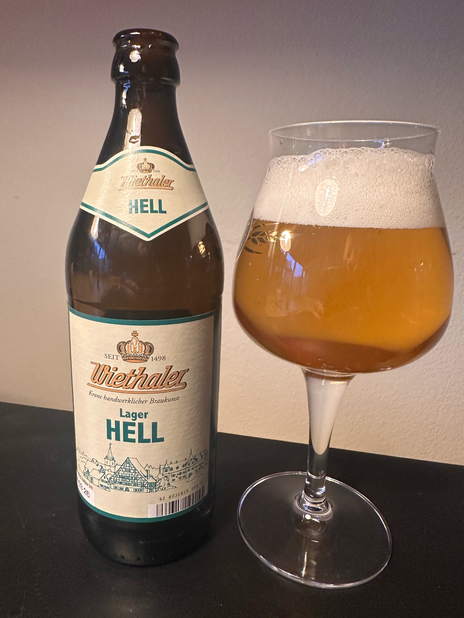 Lager Hell, Brauerei Wiethaler