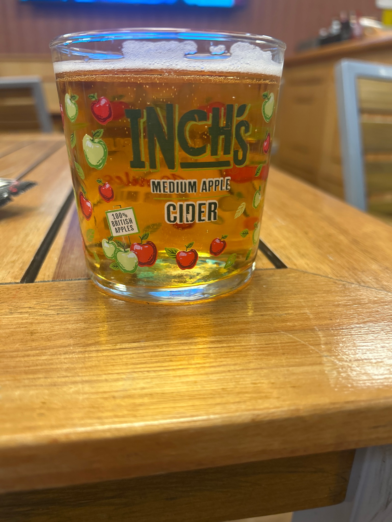 Inch's Medium Apple Cider, Bulmers Cider (Heineken)