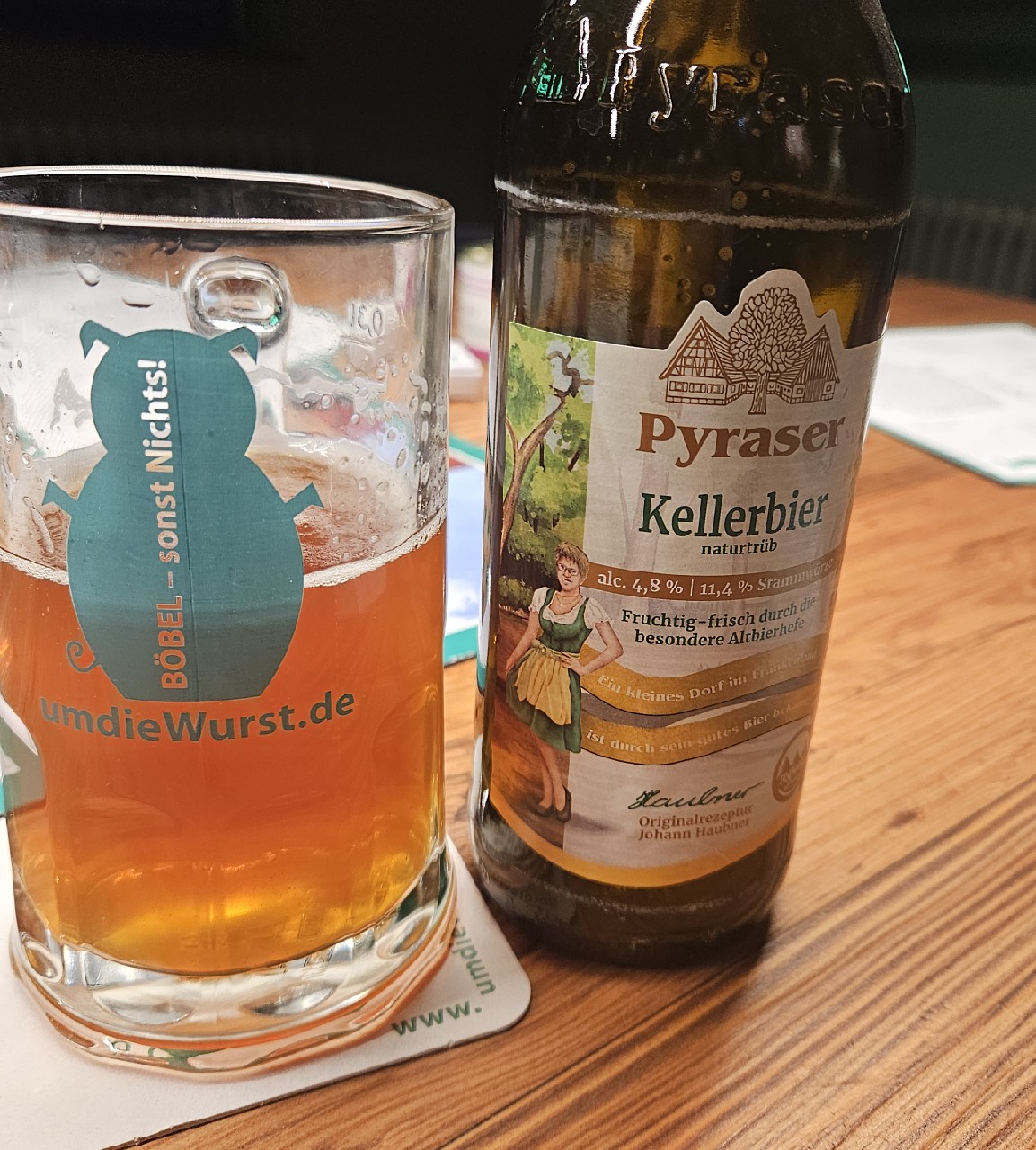 Pyraser Kellerbier, Pyraser Landbrauerei