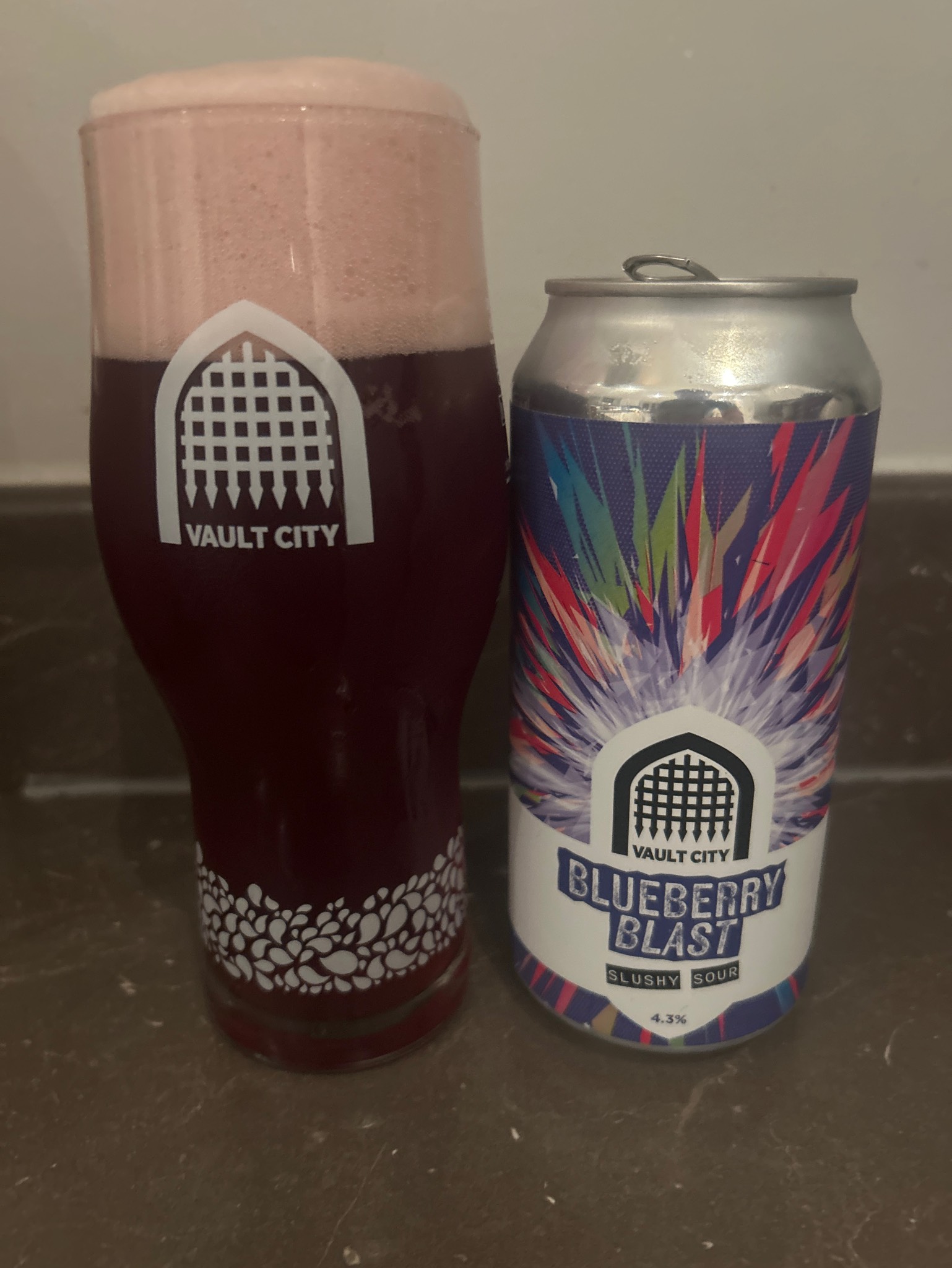 Blueberry Blast Slushy Sour, Scotland
