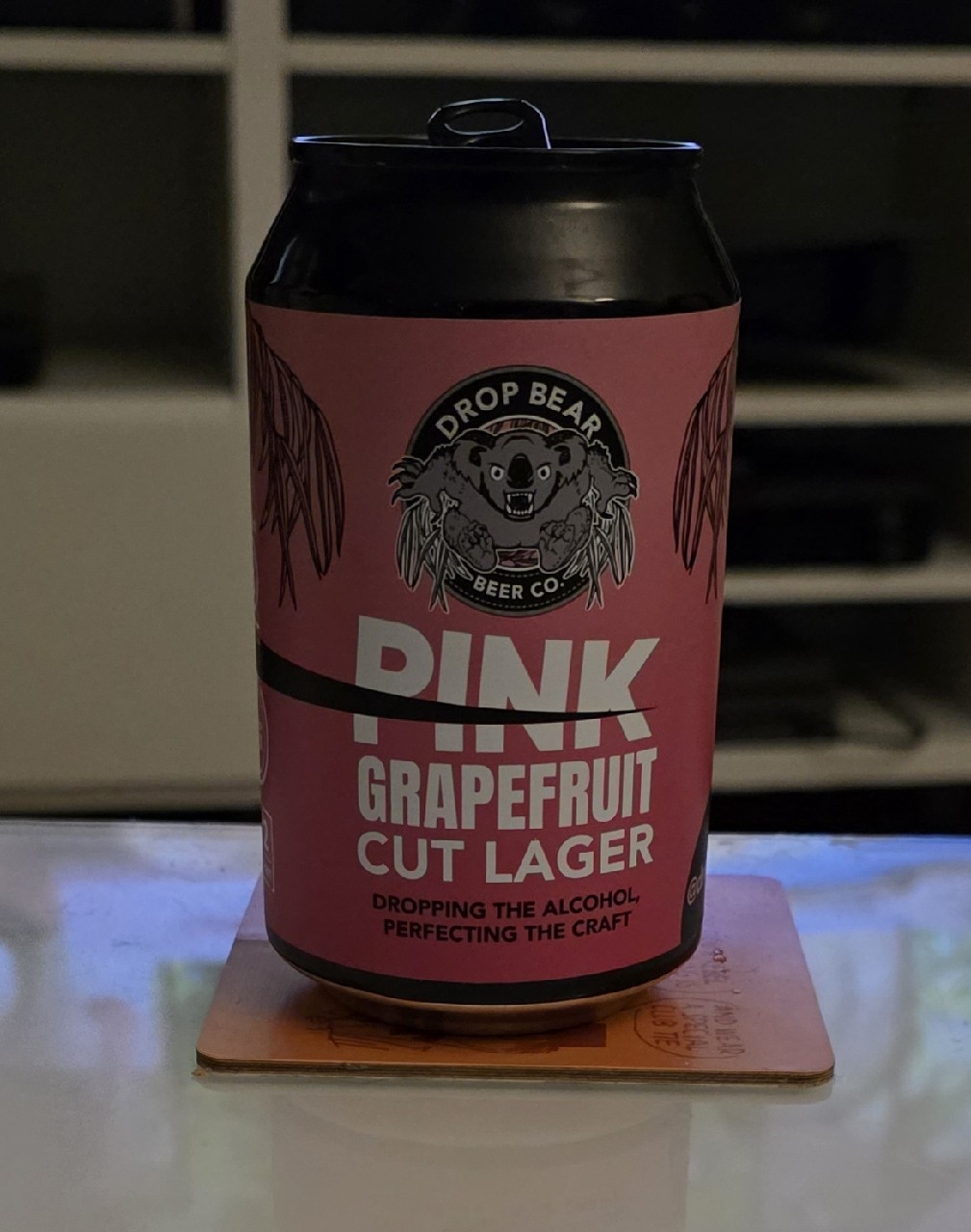 Pink Grapefruit Cut lager, Wales