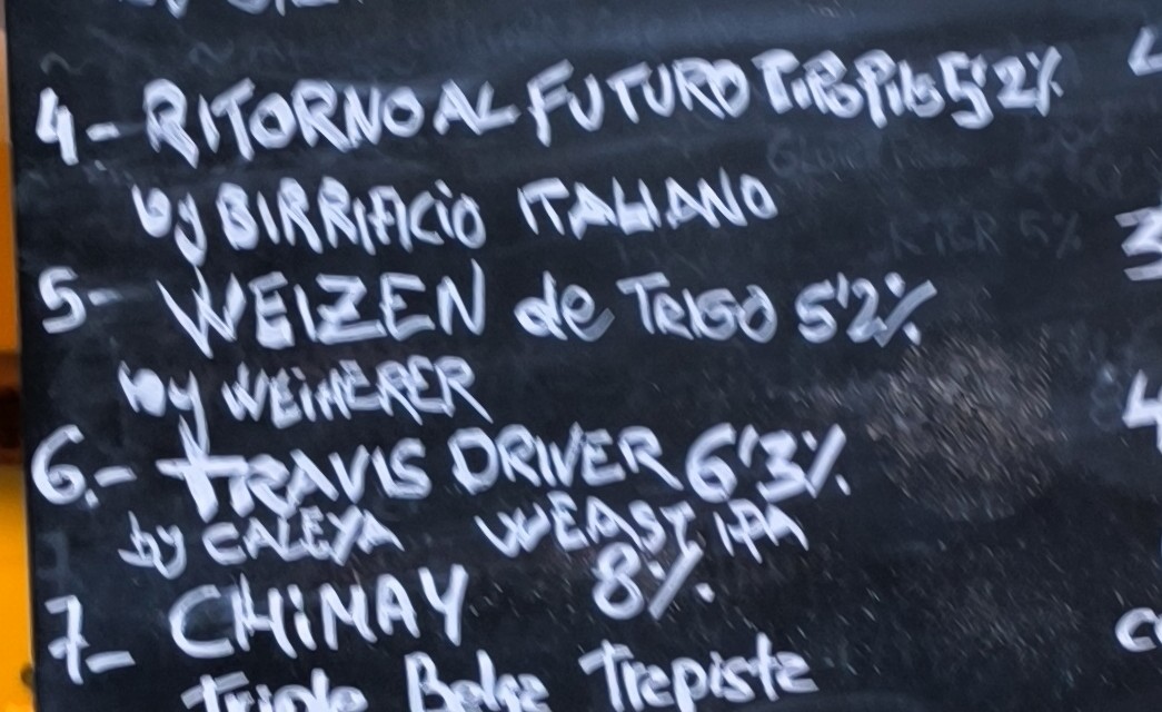 Ritorno al futuro, Birrificio Italiano