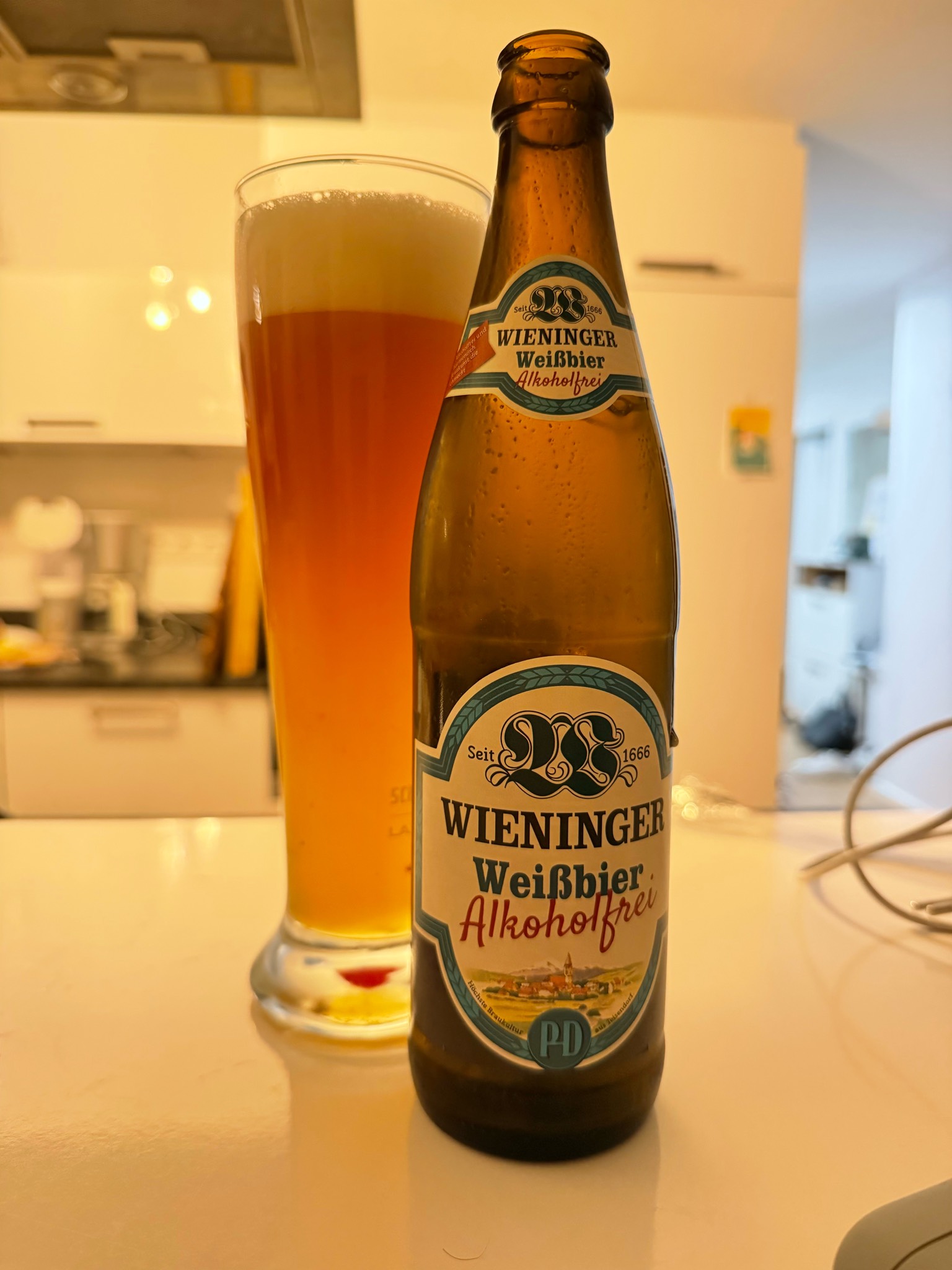 Weißbier Alkoholfrei, Privatbrauerei M.C. Wieninger