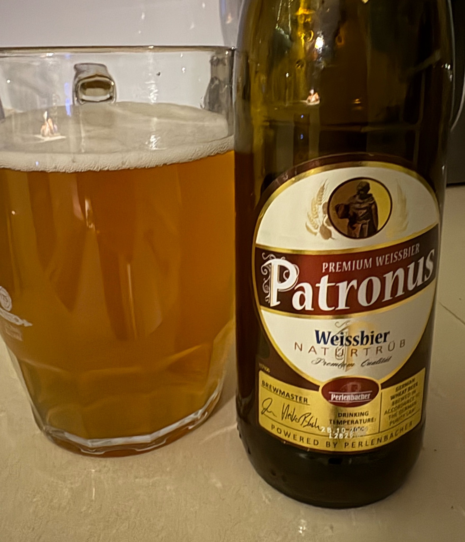 Patronus Premium Weissbier, Frankfurter Brauhaus (TCB Beverages)