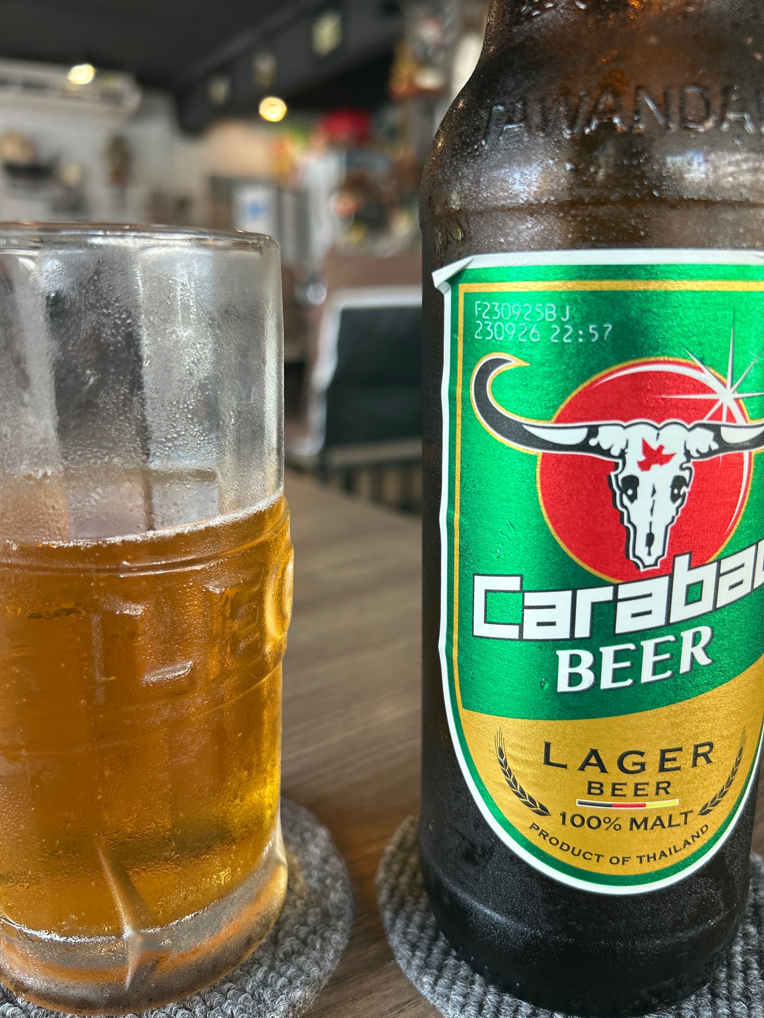 Carabao Lager Beer, Thailand