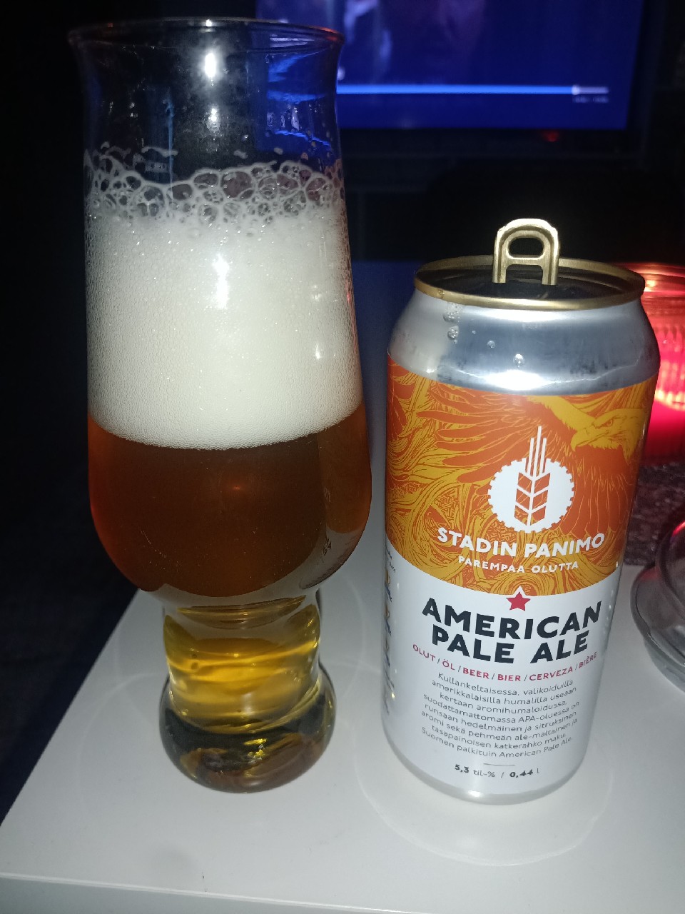 Stadin American Pale Ale 4.5%, Finland