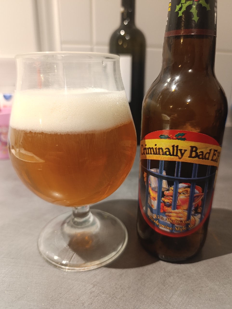 Criminally Bad Elf 8.5%, Ridgeway Brewing