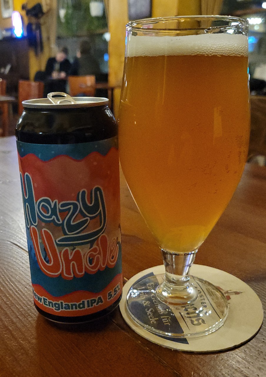 Hazy Uncle, Tired Uncle Brewing Co.