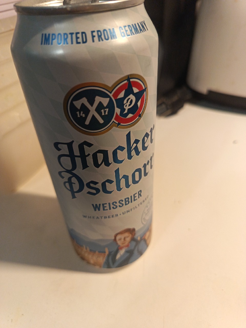 Hacker Pschorr Hefe Weiße / Weissbier, Germany