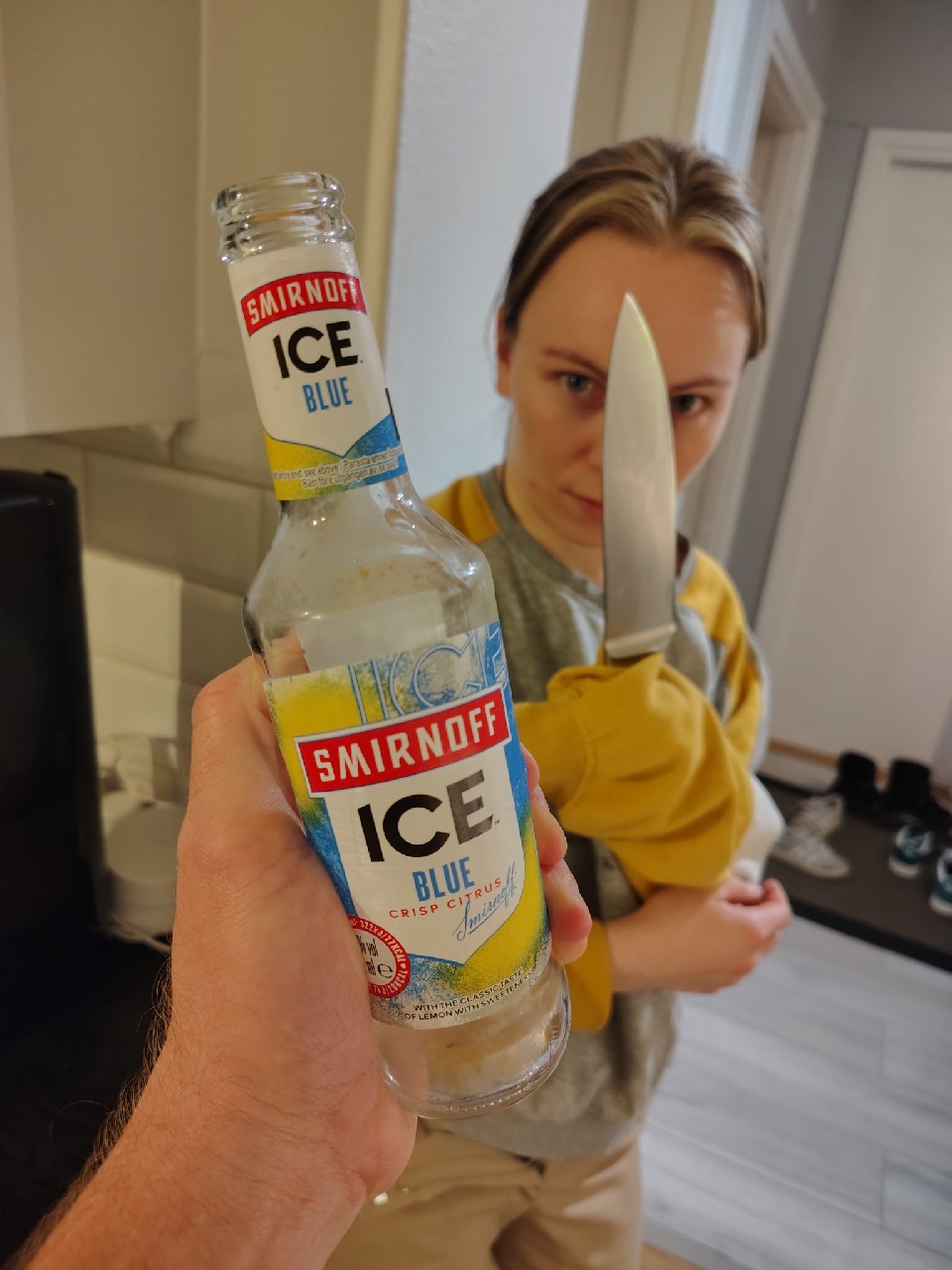 Smirnoff Ice Blue Crisp Citrus, Smirnoff