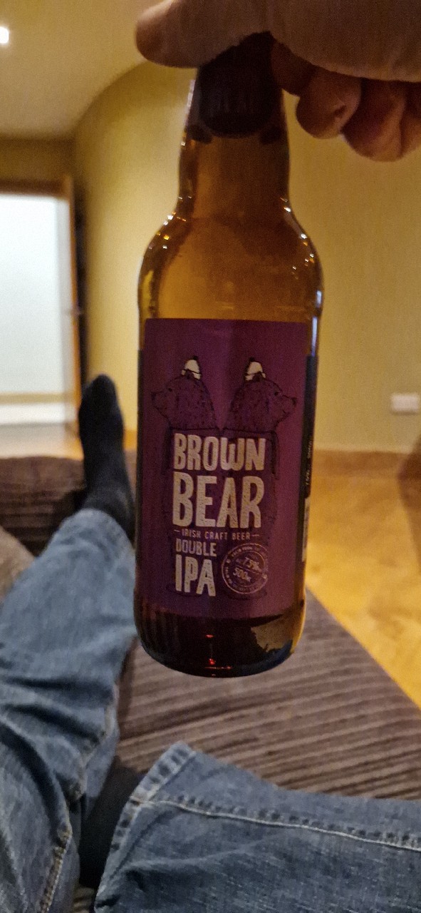 Brown Bear Irish Craft Beer Double IPA, Ireland