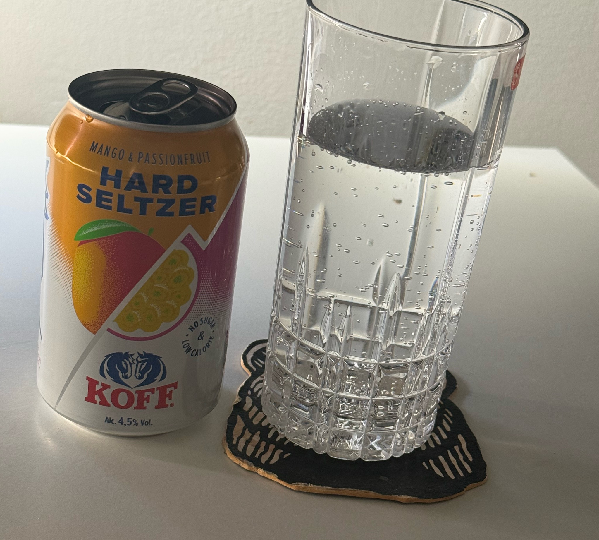 KOFF Hard Seltzer Mango-Passionfruit, Finland