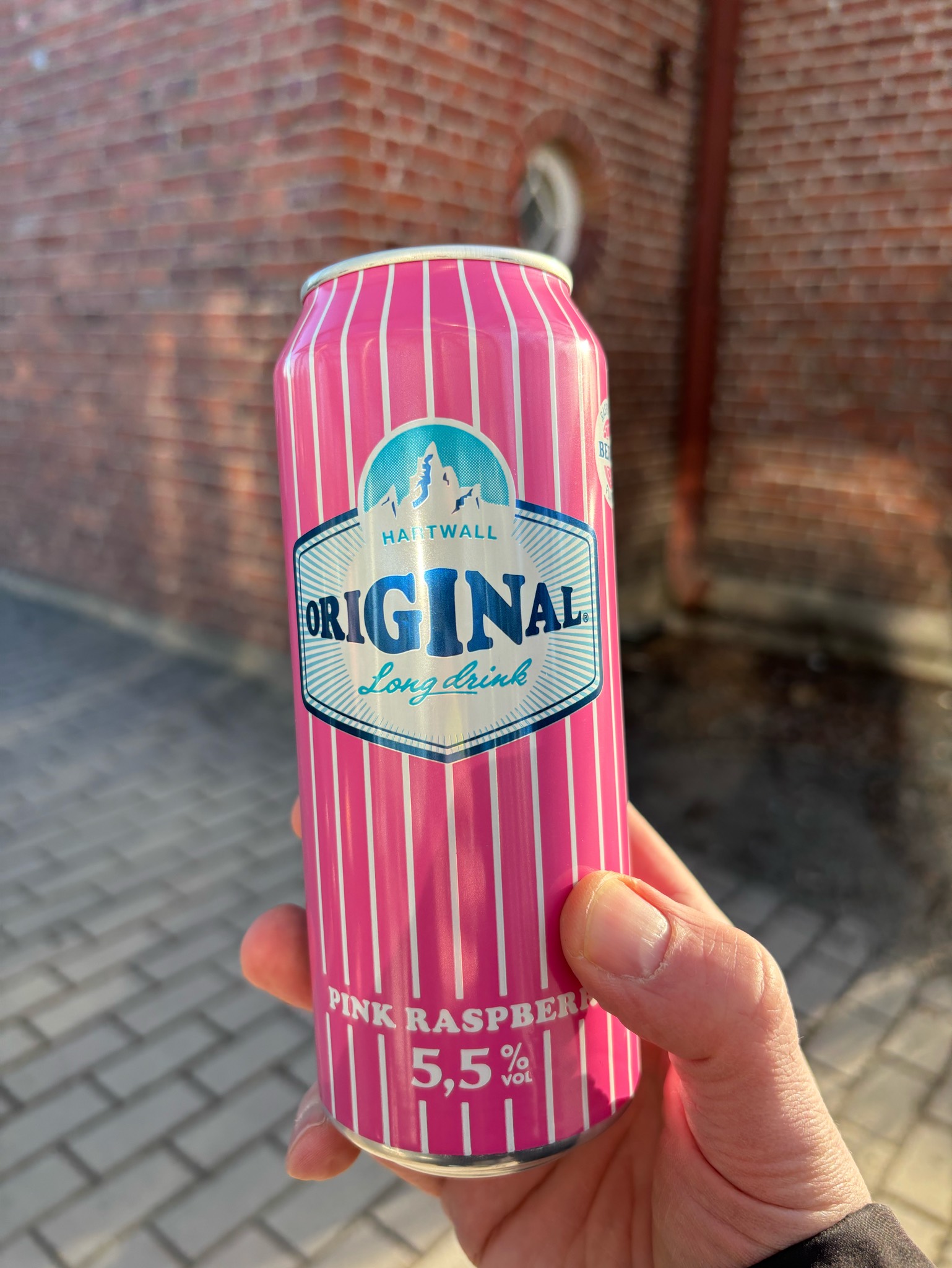 Original Long Drink Pink Raspberry, Finland