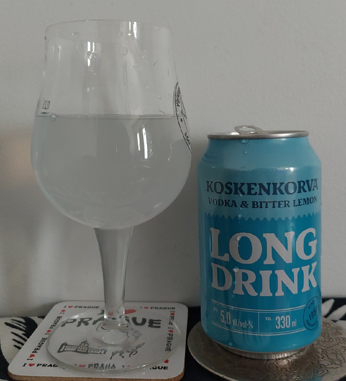 Koskenkorva Long Drink Vodka & Bitter Lemon, Finland