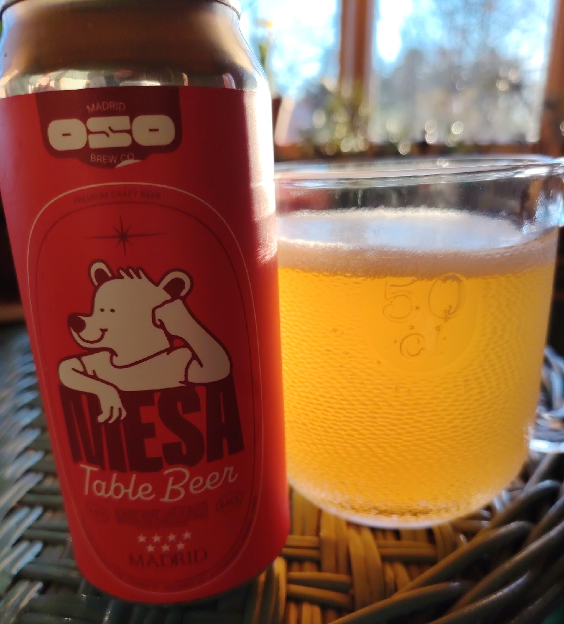 Mesa table beer, Spain