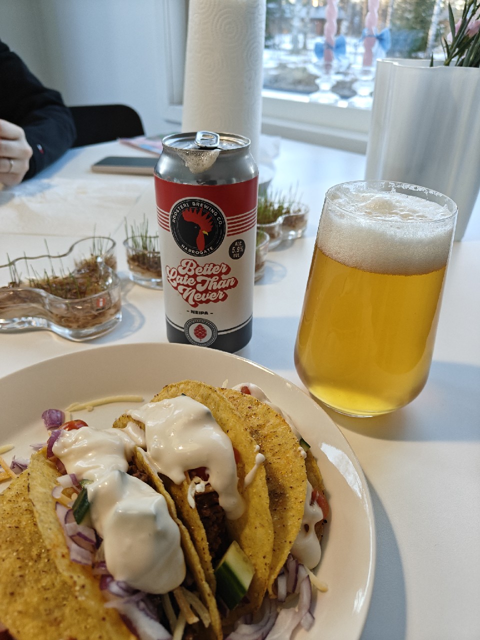 Better Late Than Never, Rooster's Brewing Co.