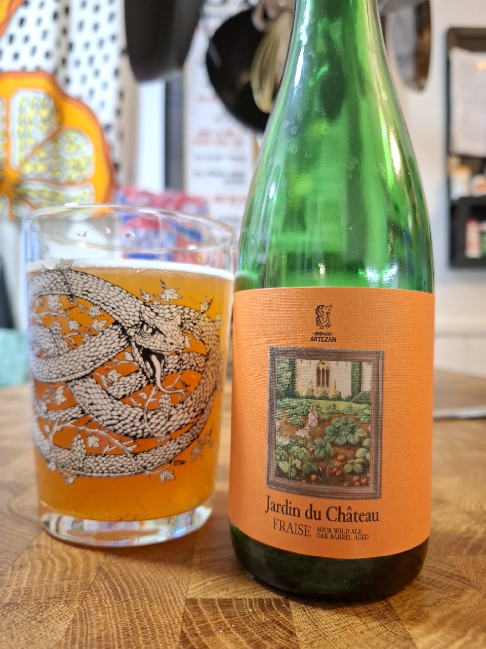 Jardin du Château: Fraise, Browar Artezan