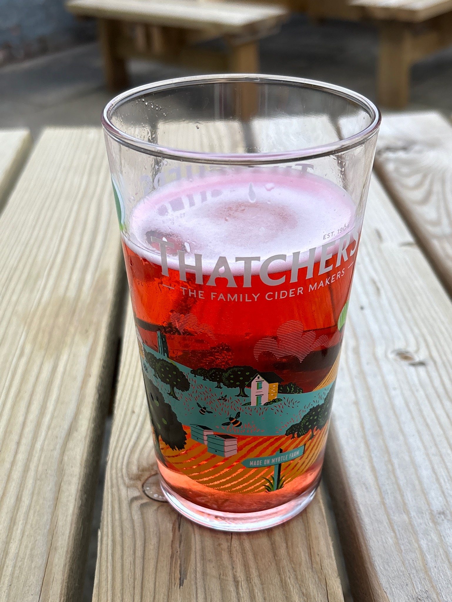 Thatchers Blood Orange Cider, Thatchers Cider