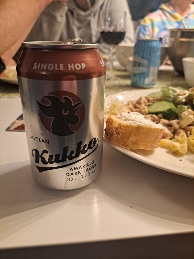 Kukko Amarillo Dark Lager, Finland