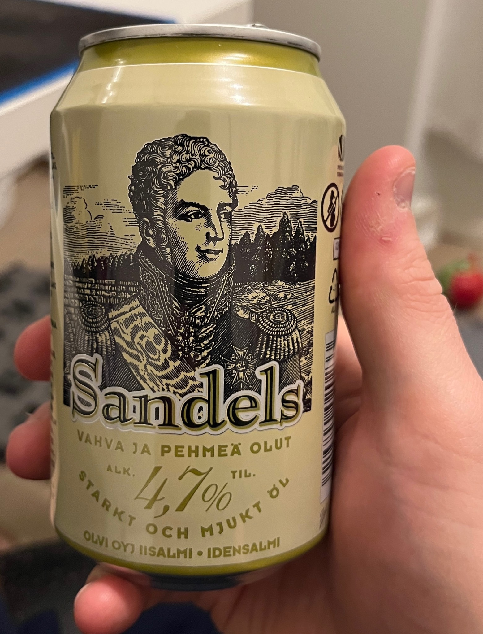 Sandels 4,7% / III, Finland