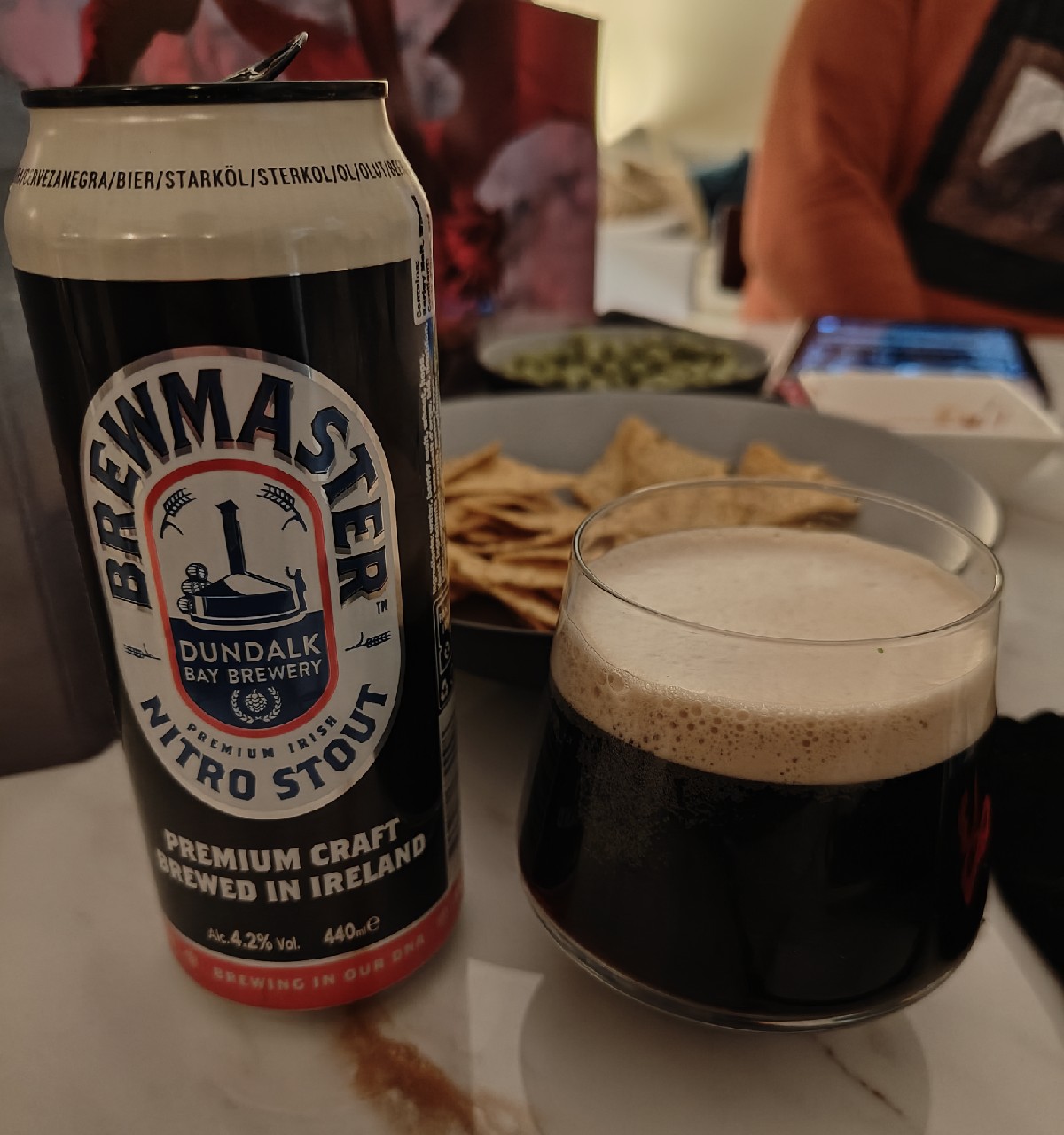 Brewmaster Nitro Stout, Dundalk Bay Brewery