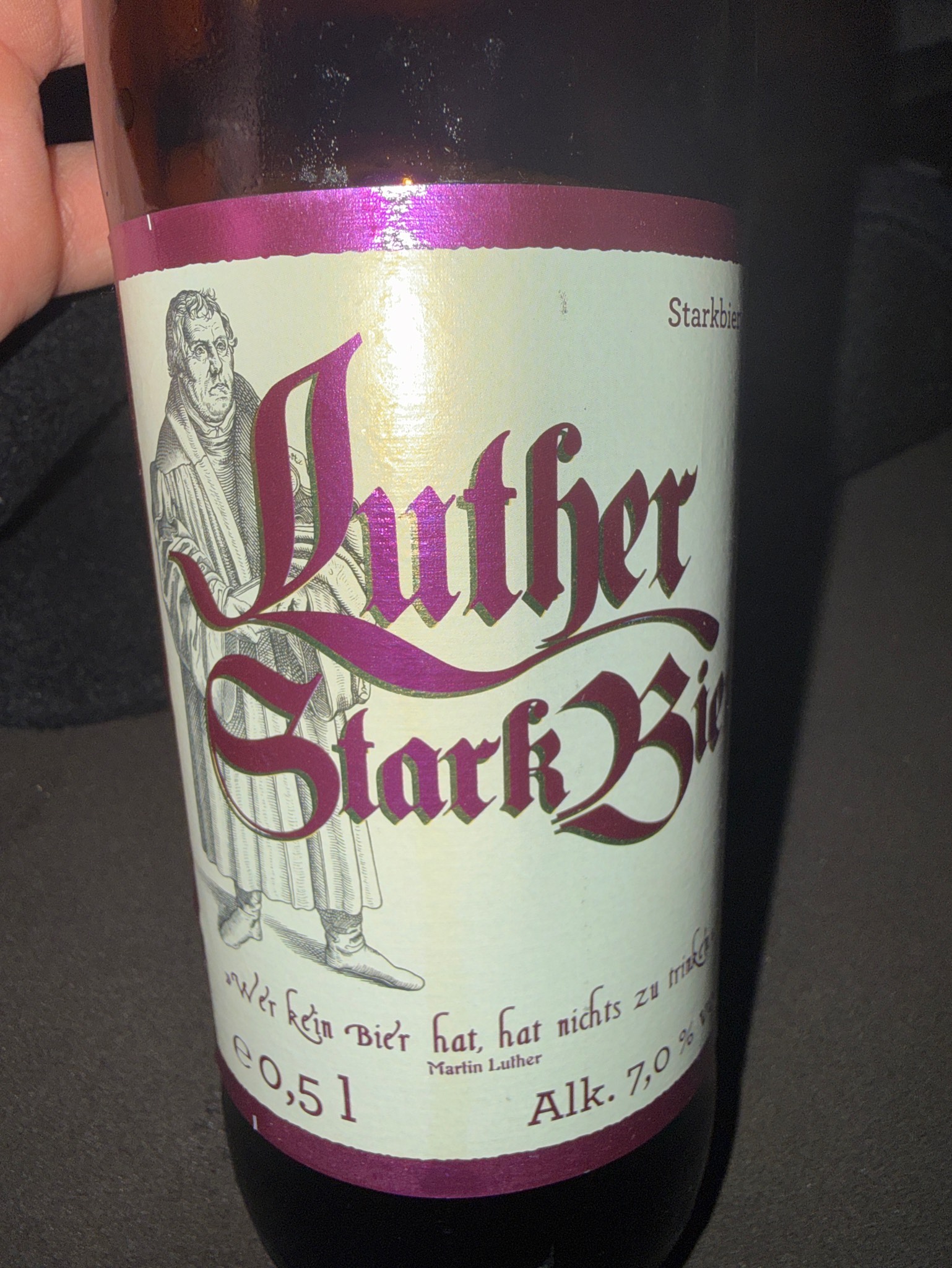 Luther Starkbier, Brauerei Neunspringe Worbis