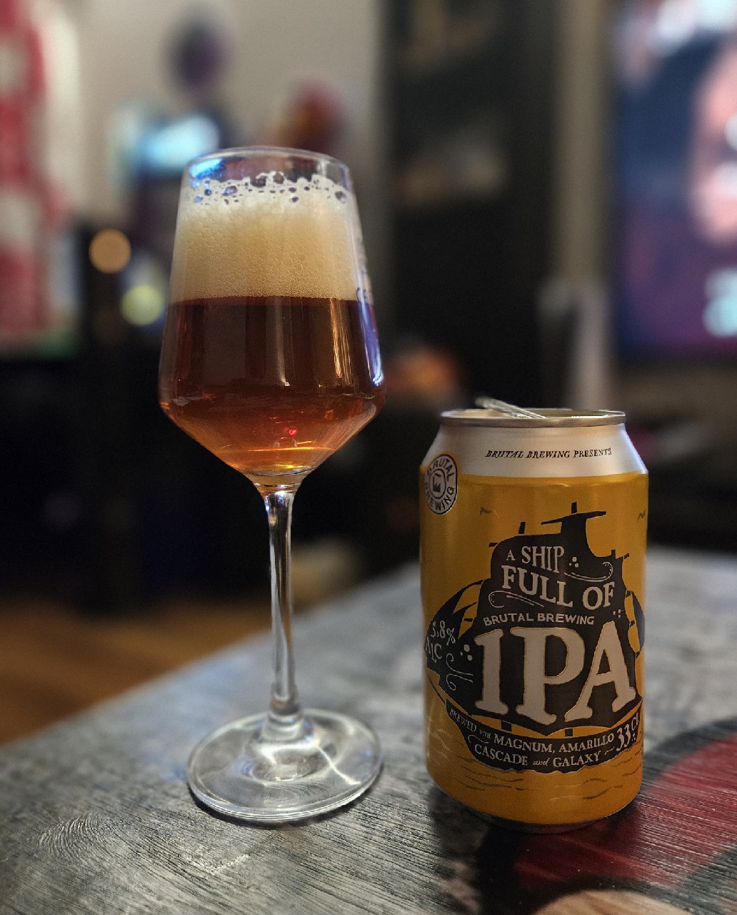 A Ship Full of IPA 5.8%, Sweden